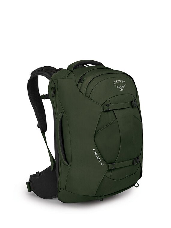Osprey Farpoint 40 Travel Pack - Gopher Green