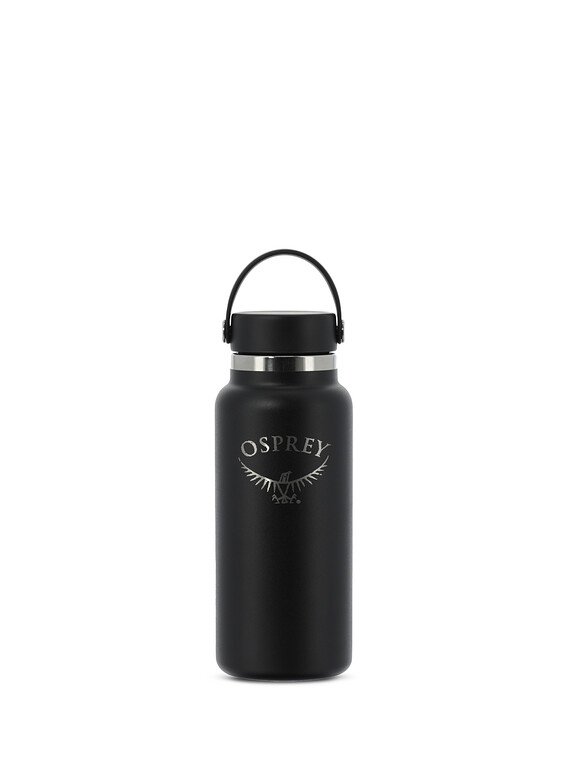 Osprey Hydro Flask | Osprey Wide Mouth - 32 oz - Black